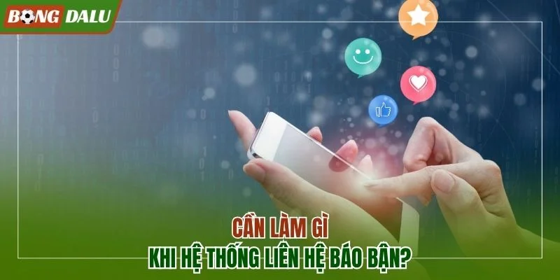 Cần làm gì khi hệ thống liên hệ báo bận?