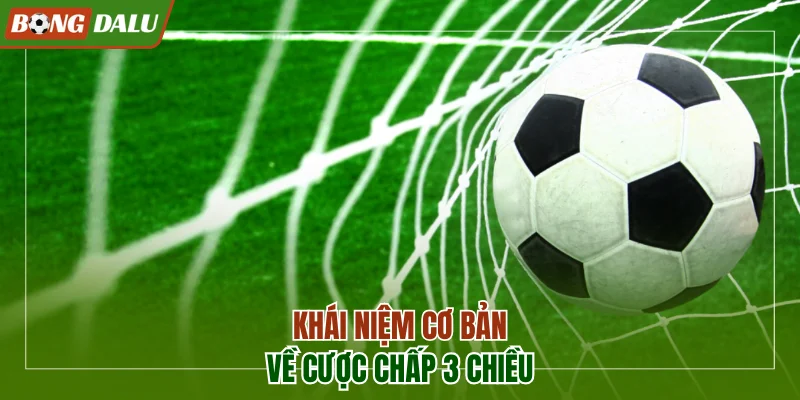 Khái niệm cơ bản nhất về cược chấp 3 chiều